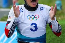 开云体育入口-皮划艇女子单人训练：德国选手夺冠