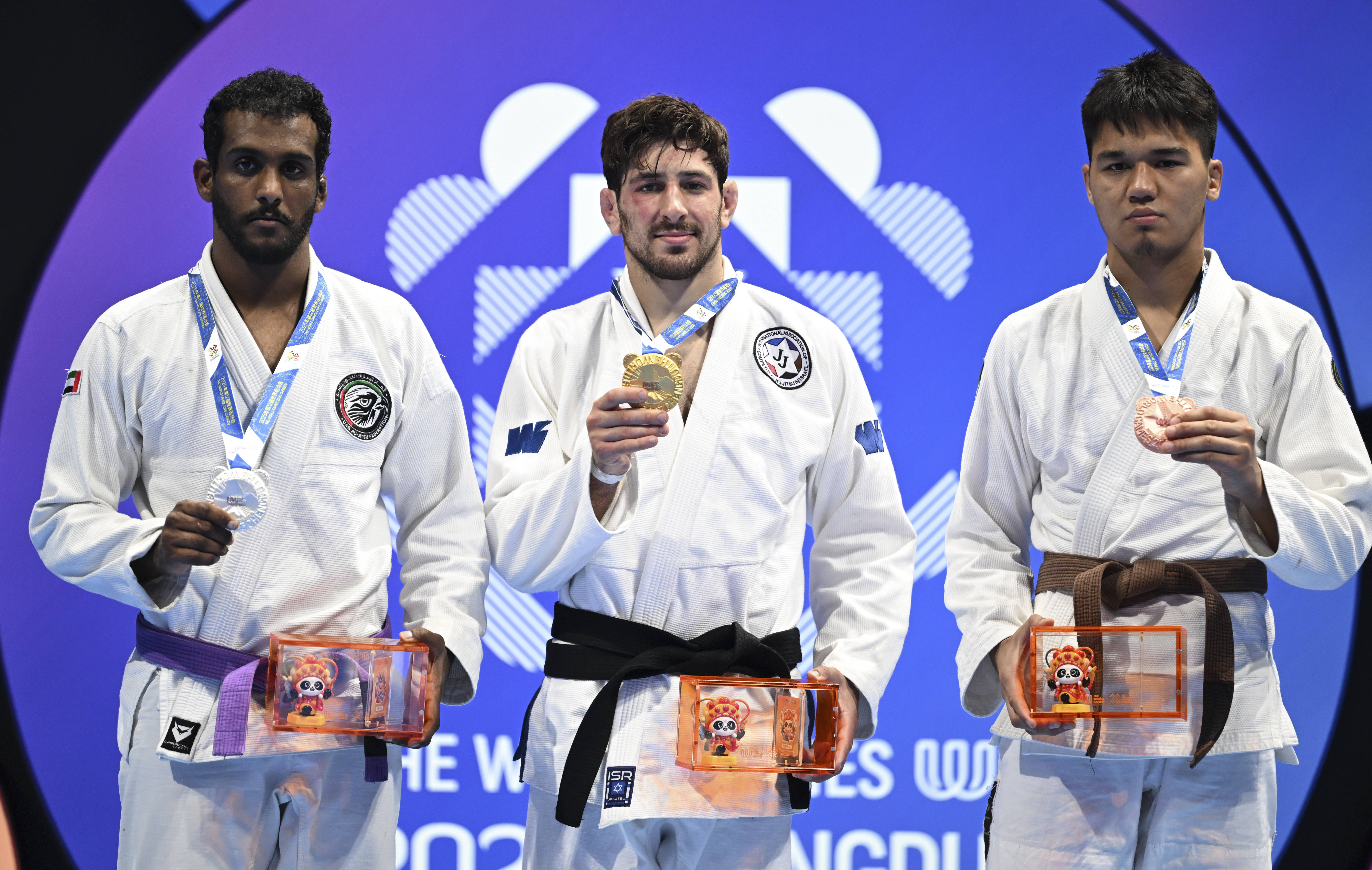 柔术比赛：俄罗斯选手斩获金牌